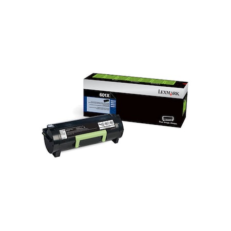 Lexmark Lexmark, 601X Extra High Yield Return Program Toner, TAA Compliant 60F0X0G